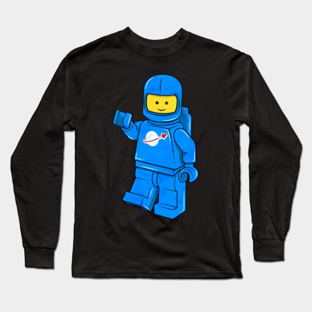 Classic Spaceman Long Sleeve T-Shirt by chrisraimoart